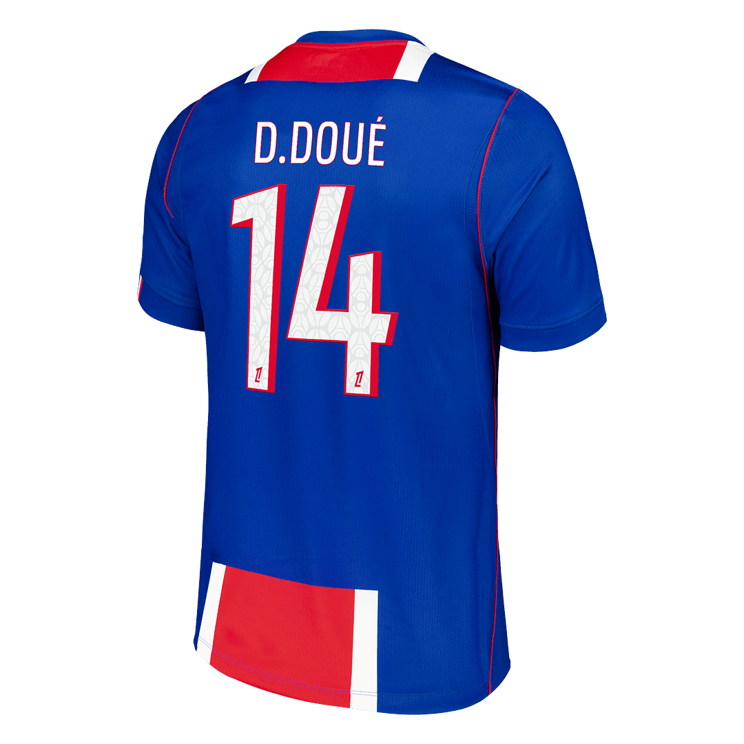 D.DOUÉ #14 Heren PSG Thuis Voetbalshirt 2026/27