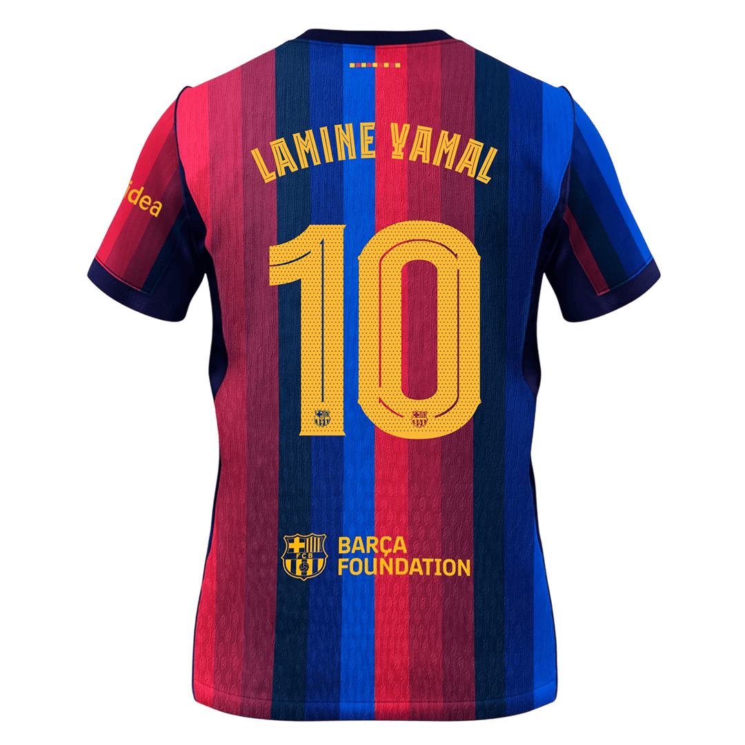 LAMINE YAMAL #10 Heren Barcelona thuisshirt 2026/27