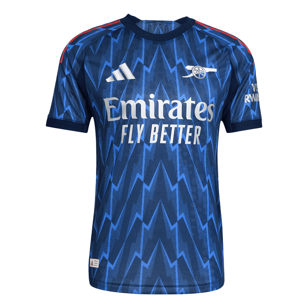 Arsenal Uit Spelersversie Voetbalshirt 2025/26 - Slim Fit - voorkant