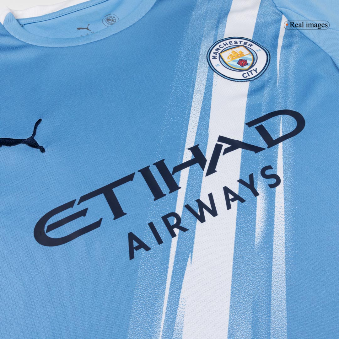 REIJNDERS #4 Heren Manchester City Thuis Voetbalshirt 2025/26 [PREMIUM]