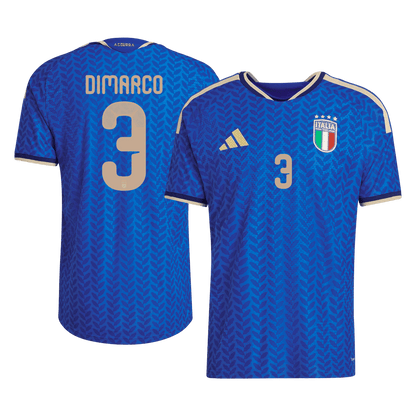DIMARCO #3 Italy Thuis Spelersversie Voetbalshirt 2026 - Slim Fit