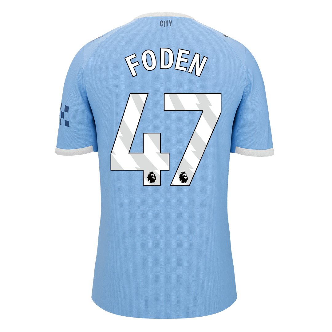 FODEN #47 Heren Manchester City Thuis Voetbalshirt 2025/26 [PREMIUM]