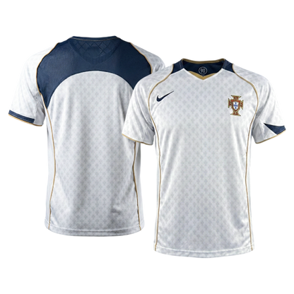 Retro Portugal Uit Voetbalshirt 2004