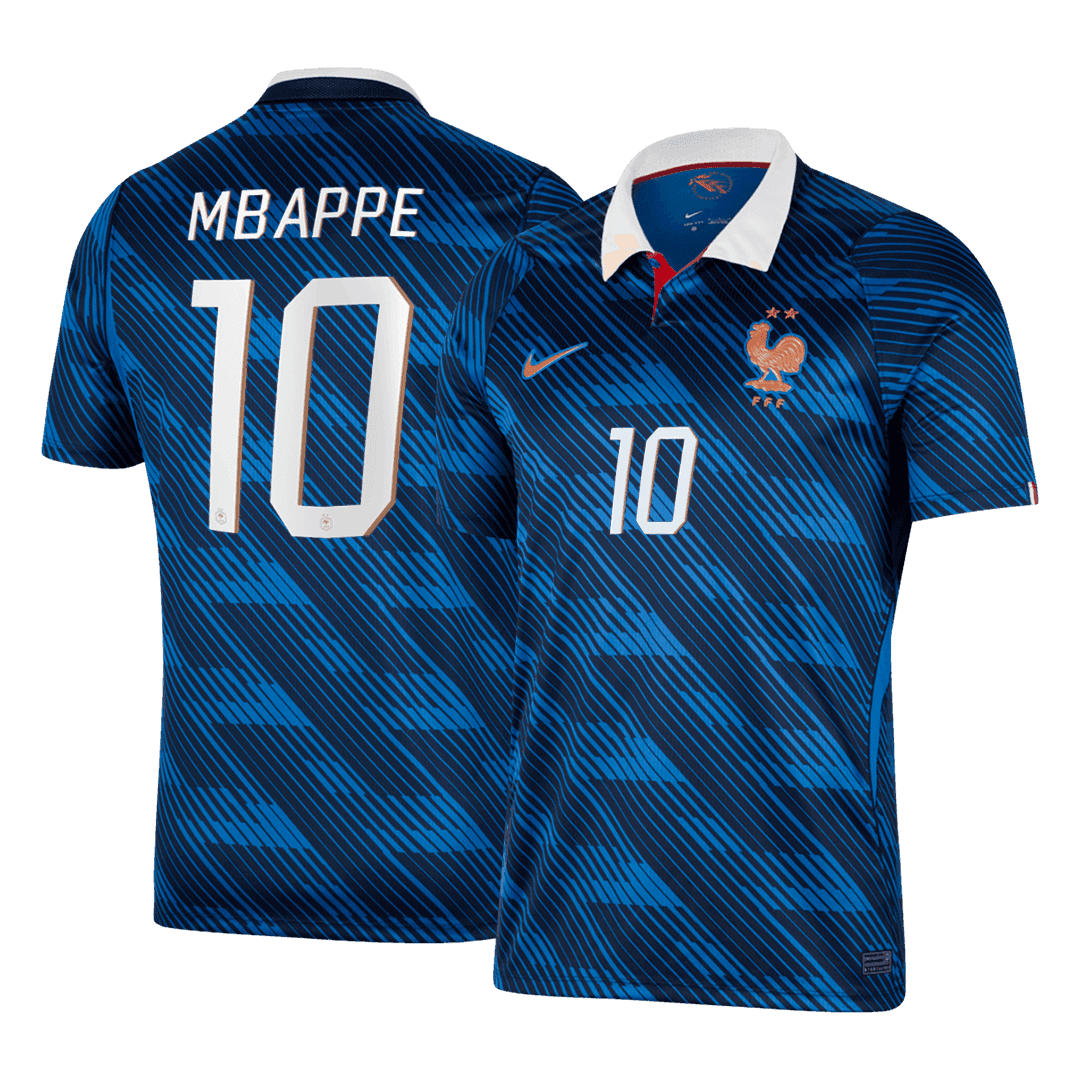 MBAPPE #10 Heren France Thuis Voetbalshirt WK Voetbal 2026 - voorkant