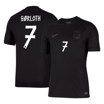 SØRLOTH #7 Noorwegen Spelersversie Uitshirt WK Voetbal 2026 - slim fit