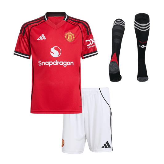 Jeugd Manchester United Thuis Tenue 2025/26