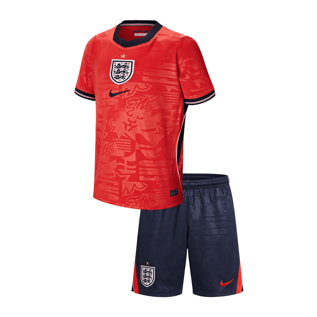 Jeugd England Uit Tenue WK Voetbal 2026 - voorkant