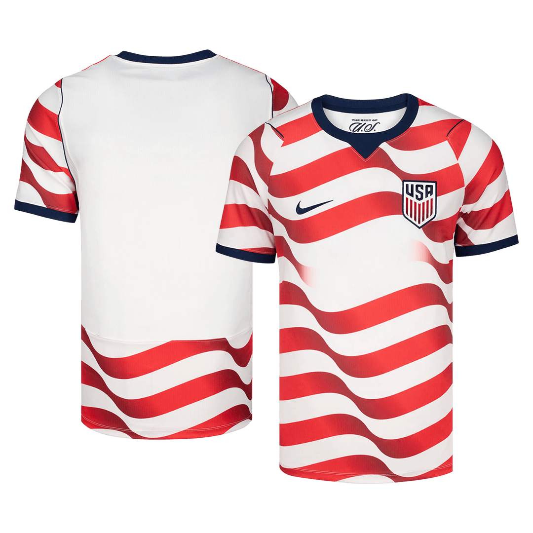 Heren USA Thuis Voetbalshirt WK Voetbal 2026 - achterkant