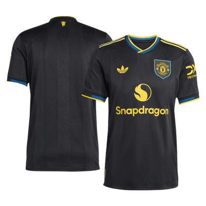 Manchester United Derde Spelersversie Voetbalshirt 2025/26 - Slim Fit