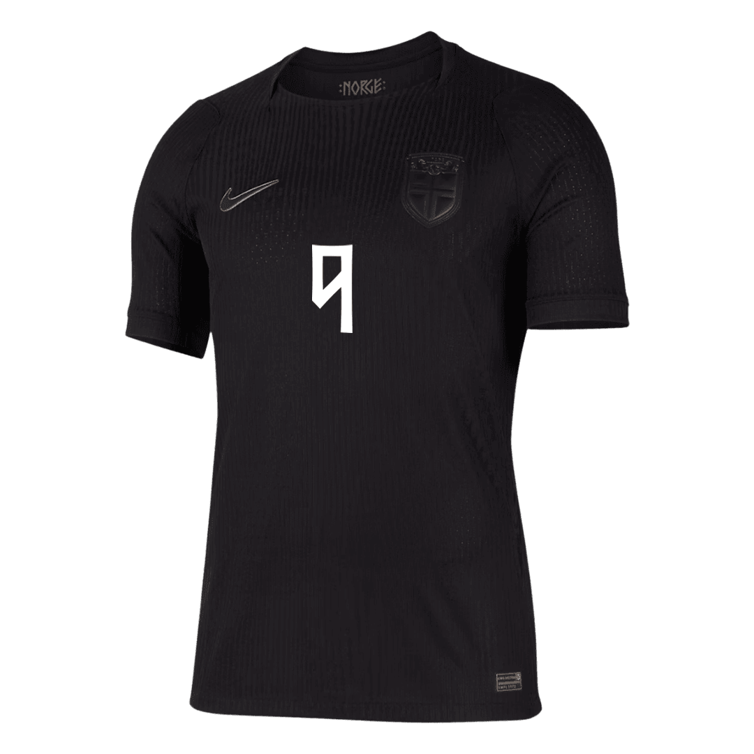 BRAUT HAALAND #9 Noorwegen Spelersversie Uitshirt WK Voetbal 2026 - slim fit