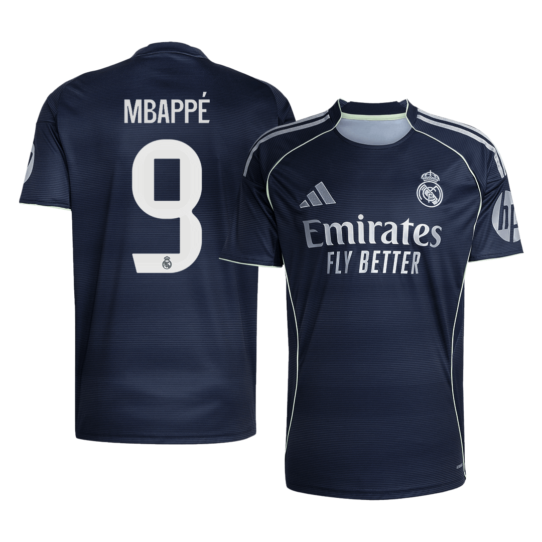 MBAPPé #9 Heren Real Madrid Uit Voetbalshirt 2025/26