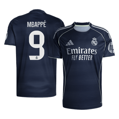 MBAPPé #9 Heren Real Madrid Uit Voetbalshirt 2025/26