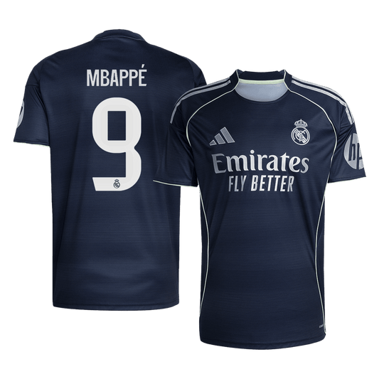 MBAPPé #9 Heren Real Madrid Uit Voetbalshirt 2025/26