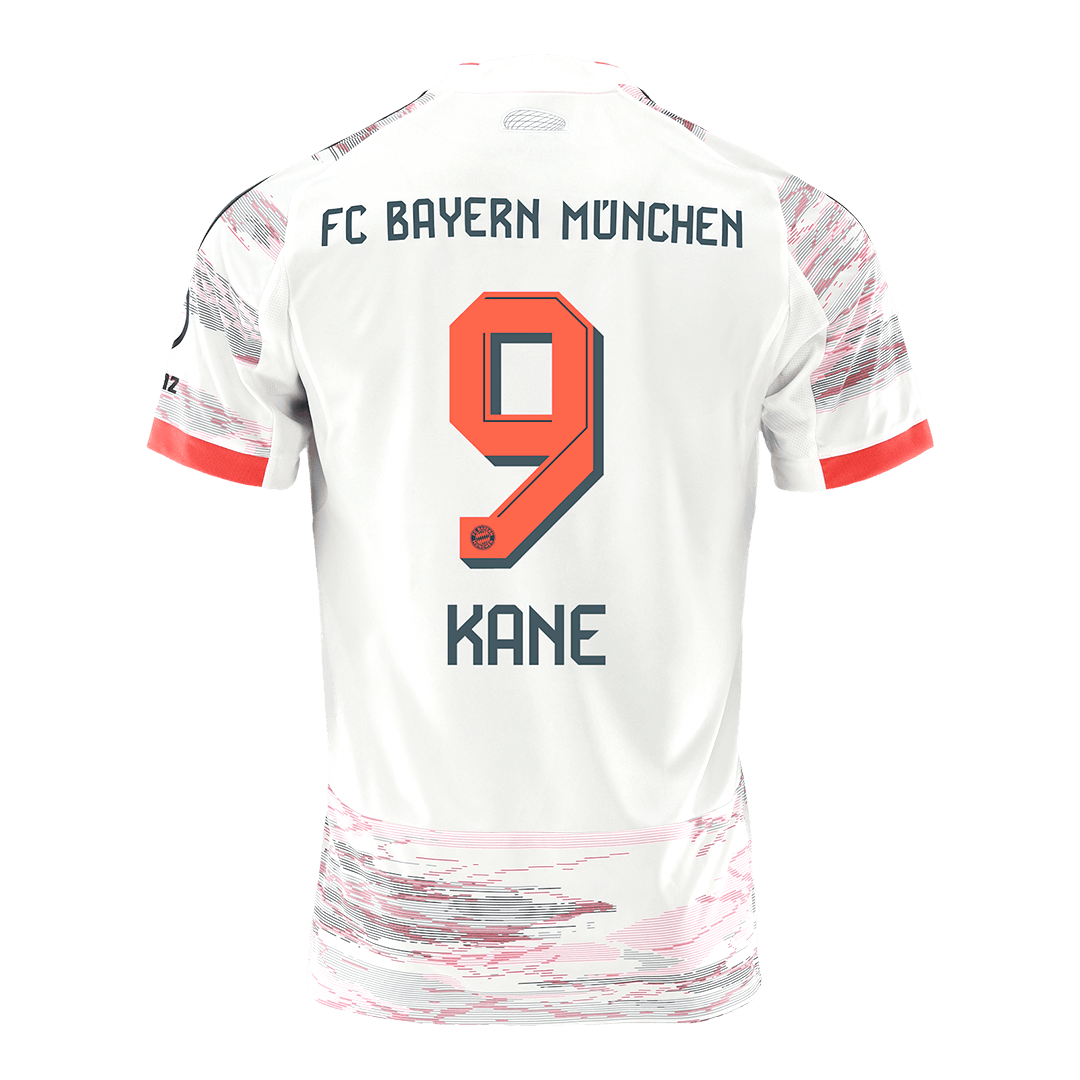 KANE #9 Heren Bayern Munich Uit Voetbalshirt 2025/26