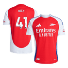 RICE #41 Arsenal Thuis Spelersversie Voetbalshirt 2024/25 - Slim Fit