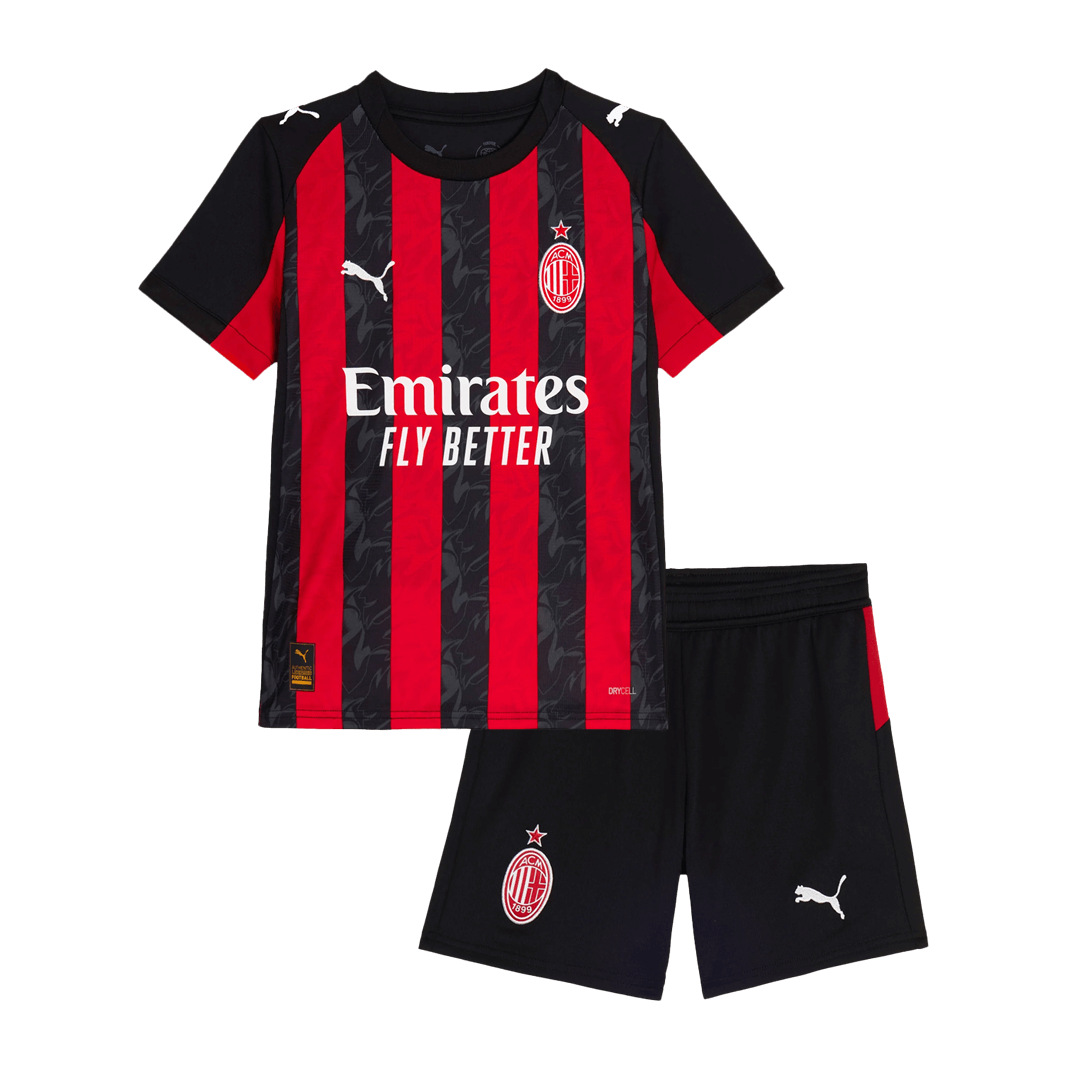Jeugd AC Milan Thuis Tenue 2025/26