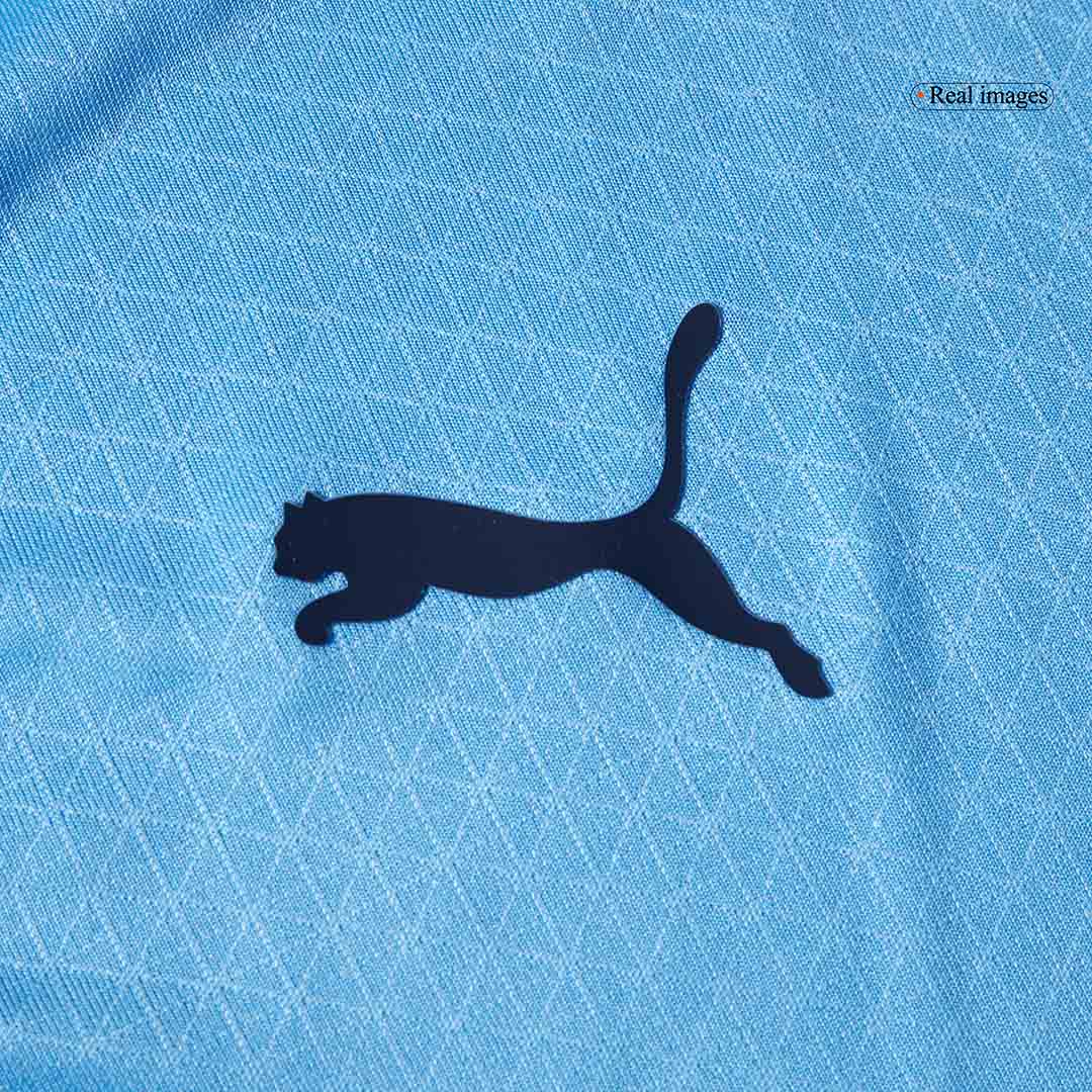 DE BRUYNE #17 Manchester City Thuis Spelersversie Voetbalshirt 2025/26 - Slim Fit