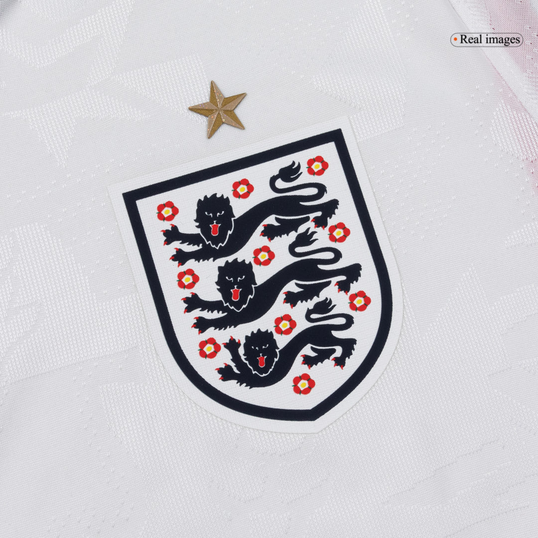 PALMER #20 England Thuis Spelersversie Voetbalshirt WK Voetbal 2026 - Slim Fit - close-up