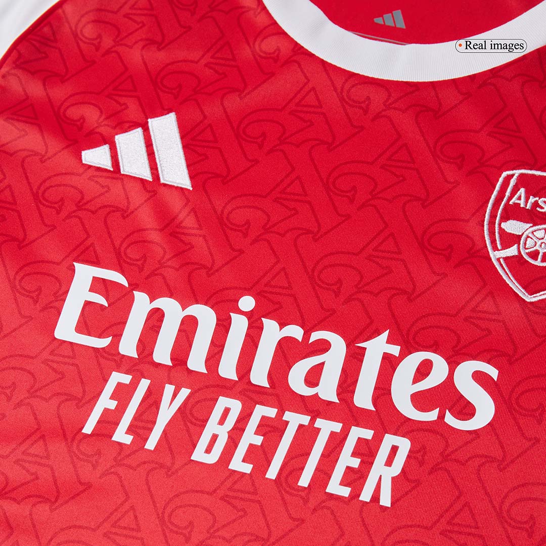 Dames Arsenal Thuis Voetbalshirt 2025/26 - close-up
