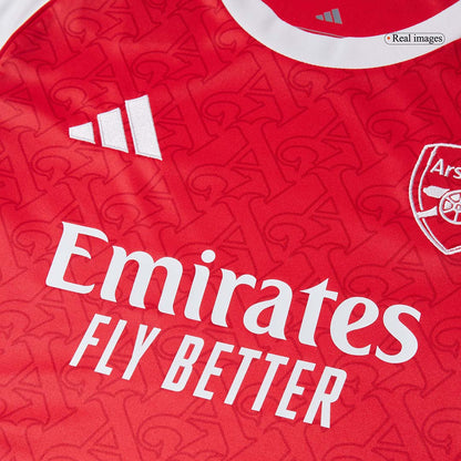 Dames Arsenal Thuis Voetbalshirt 2025/26 - close-up