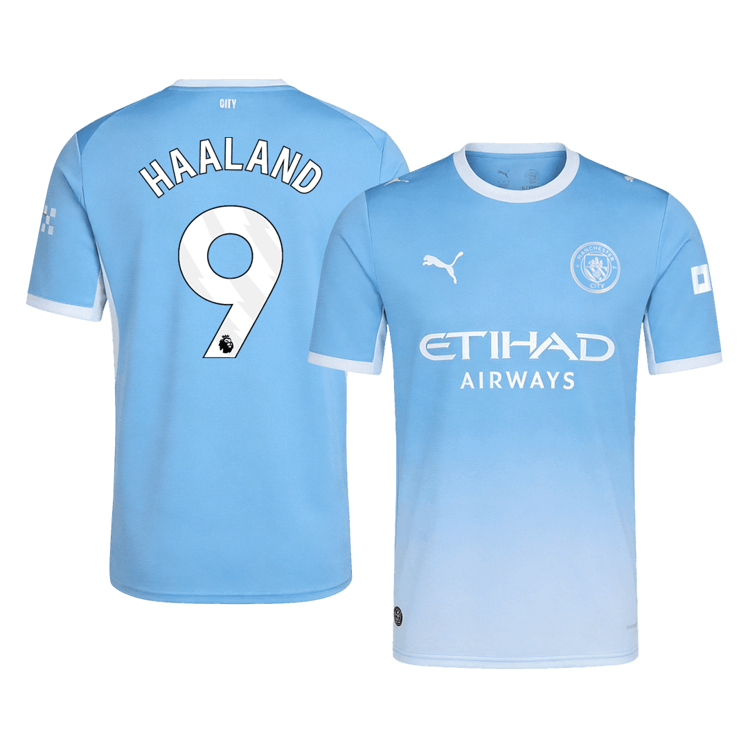 HAALAND #9 Heren Manchester City Thuis Voetbalshirt 2026/27
