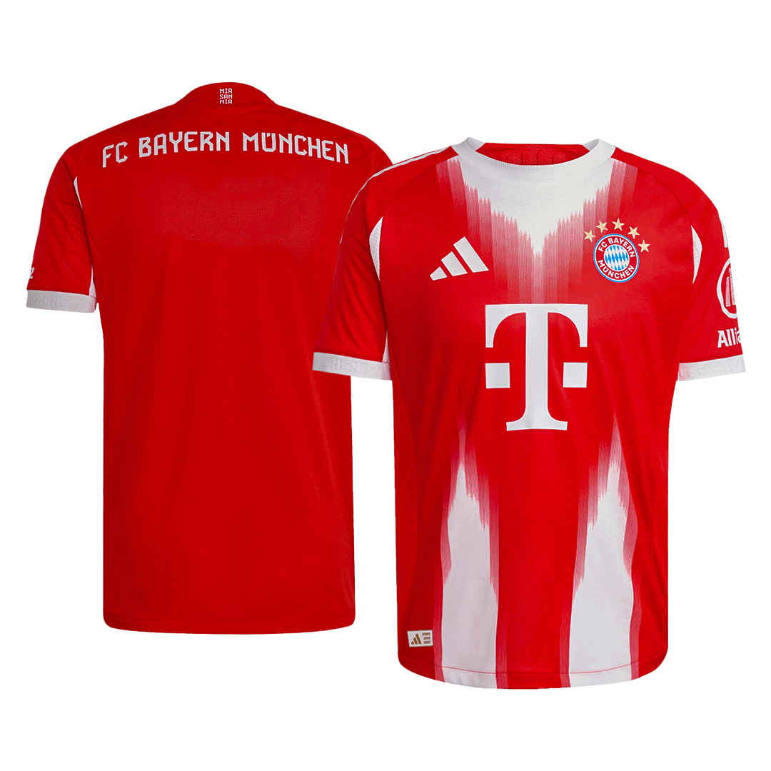 Bayern Munich Thuis Spelersversie Voetbalshirt 2025/26 - Slim Fit