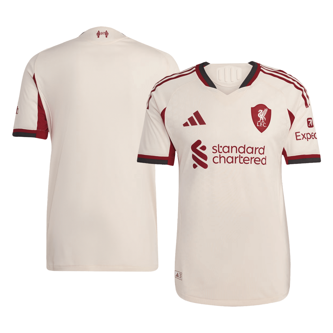 Liverpool Uit Spelersversie Voetbalshirt 2025/26 - Slim Fit