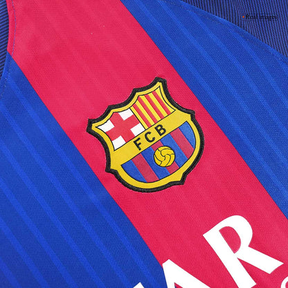 MESSI #10 Retro Barcelona Thuis Voetbalshirt 2016/17
