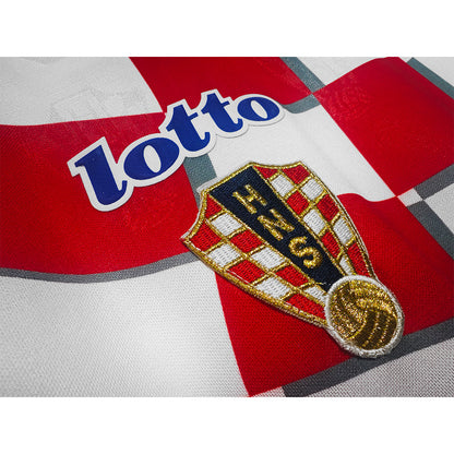 Retro Croatia Thuis Voetbalshirt 1998 - World Cup