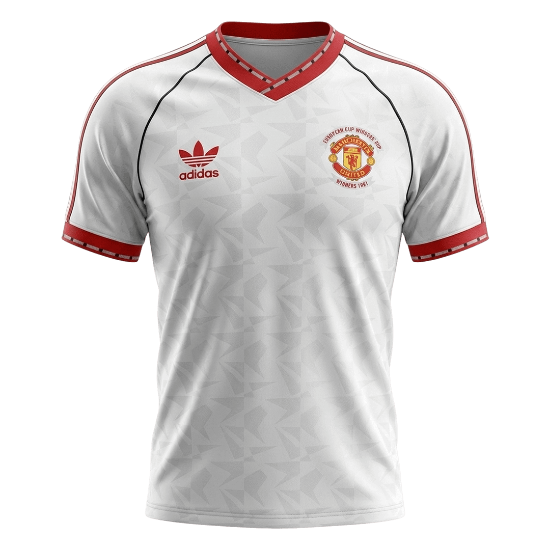 Retro Manchester United Uit Voetbalshirt 1991