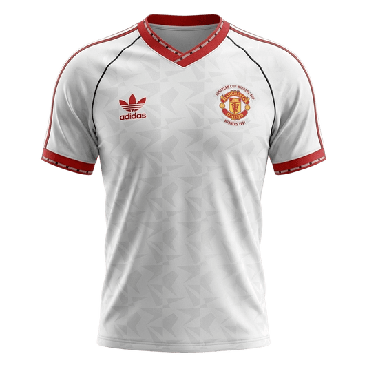 Retro Manchester United Uit Voetbalshirt 1991