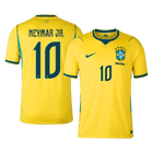 NEYMAR JR. #10 Heren Brazil Thuis Voetbalshirt WK Voetbal 2026