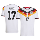 WIRTZ #17 Heren Germany Thuis Voetbalshirt 2026