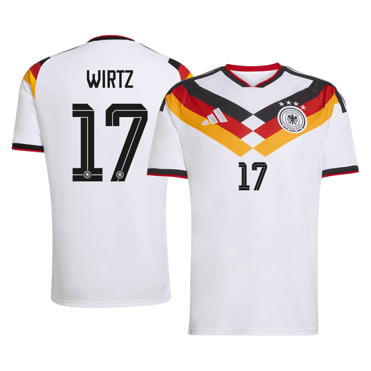 WIRTZ #17 Heren Germany Thuis Voetbalshirt 2026