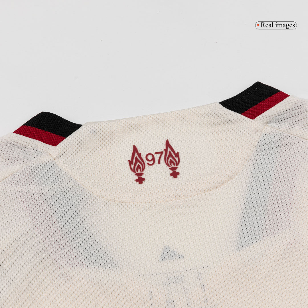 Liverpool Uit Spelersversie Voetbalshirt 2025/26 - Slim Fit