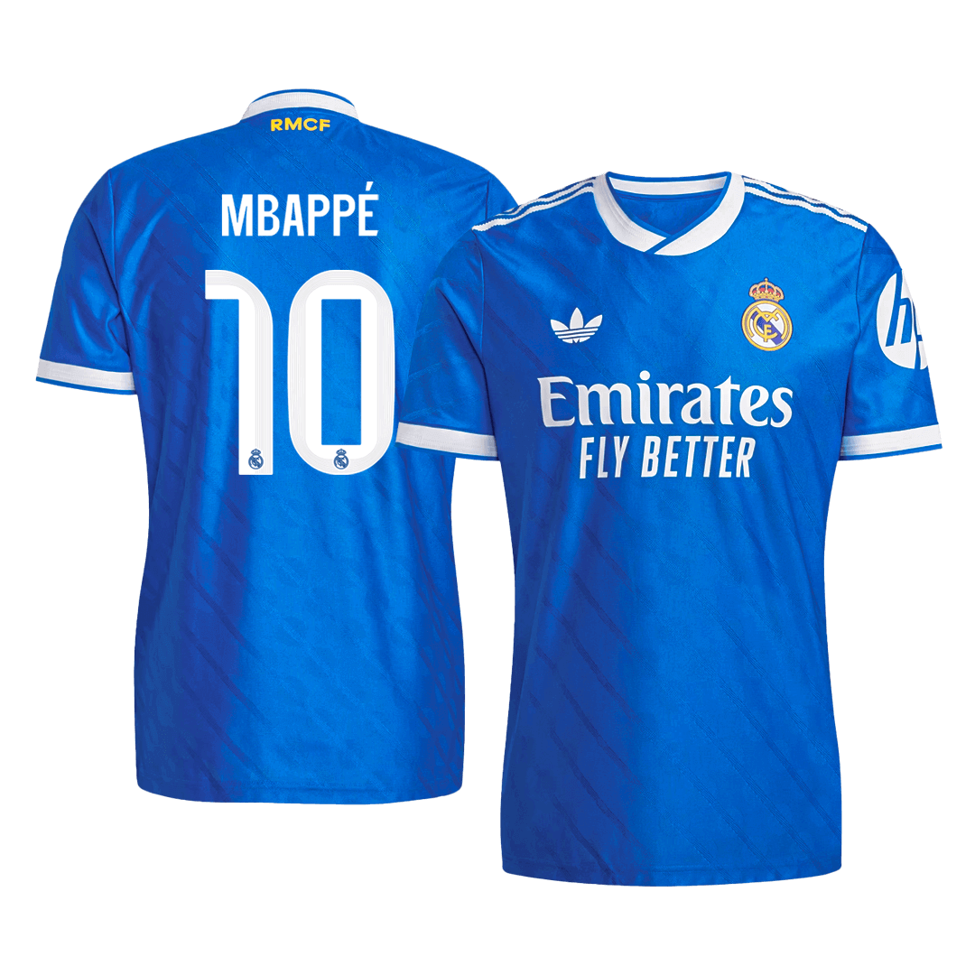 MBAPPé #10 Real Madrid Derde Spelersversie Voetbalshirt 2025/26 - Slim Fit
