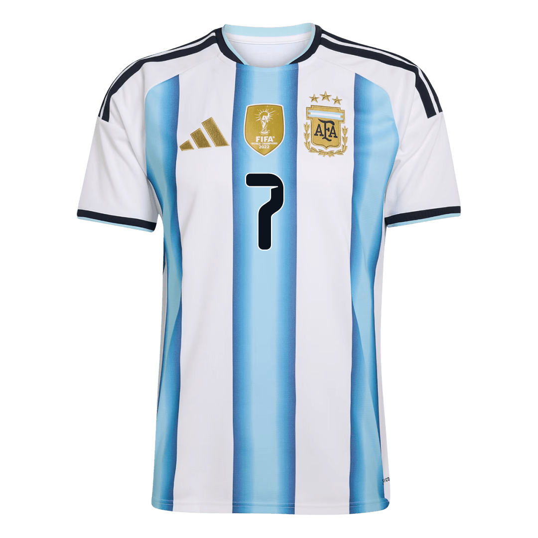 DE PAUL #7 Heren Argentina Thuis Voetbalshirt 2026 [PREMIUM]