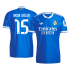 ARDA GÜLER #15 Real Madrid Derde Spelersversie Voetbalshirt 2025/26 - Slim Fit