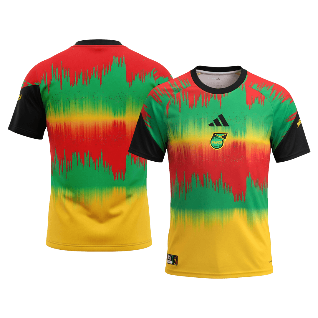Heren Jamaica Pre-Match Voetbalshirt WK Voetbal 2026 - achterkant