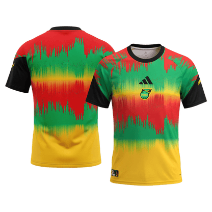 Heren Jamaica Pre-Match Voetbalshirt WK Voetbal 2026 - achterkant