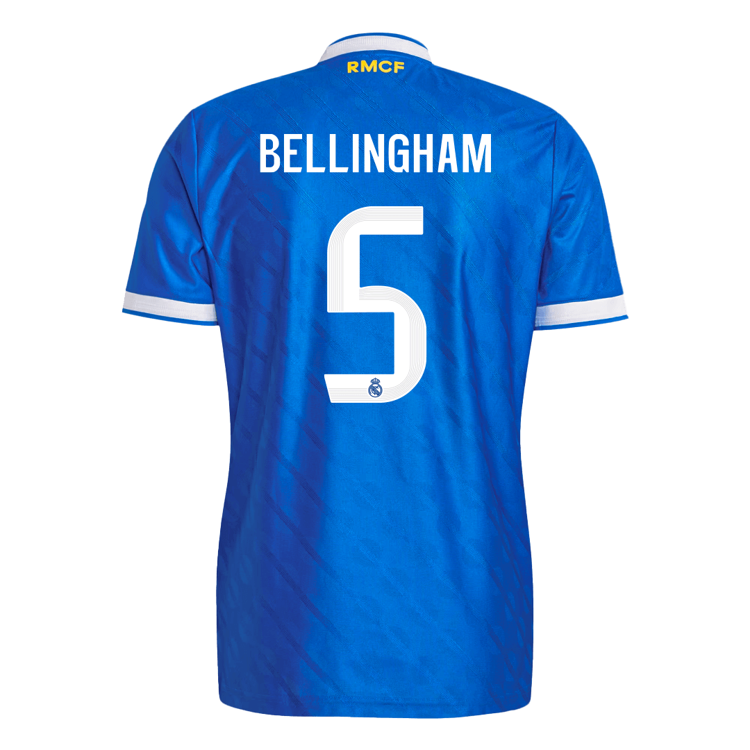 Maillot de football BELLINGHAM #5 Real Madrid version troisième joueur 2025/26 - Coupe slim