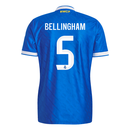 Maillot de football BELLINGHAM #5 Real Madrid version troisième joueur 2025/26 - Coupe slim