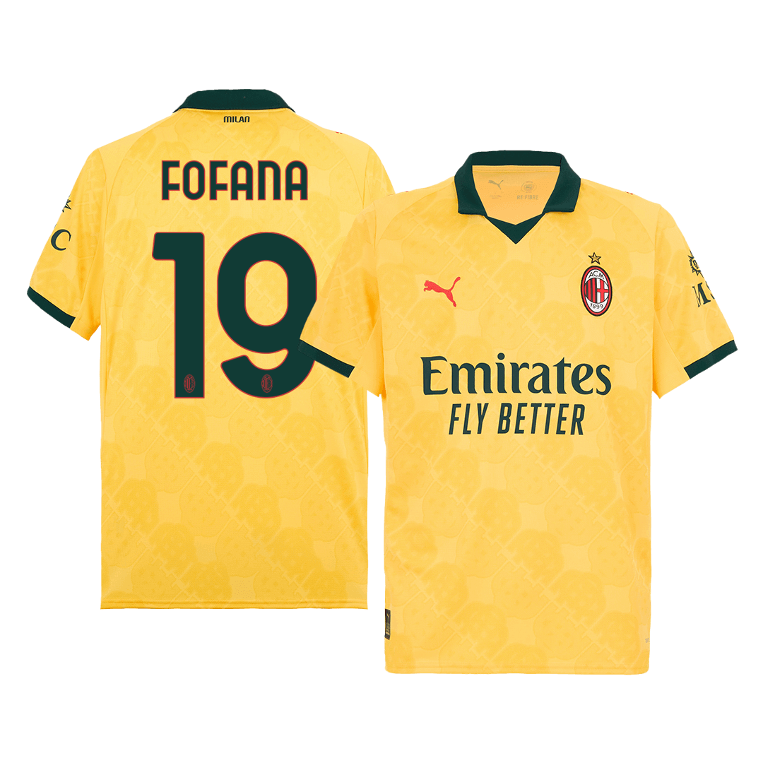 FOFANA #19 Heren AC Milan Derde Voetbalshirt 2025/26