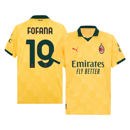 FOFANA #19 Heren AC Milan Derde Voetbalshirt 2025/26