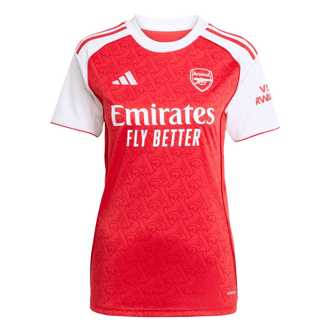 Dames Arsenal Thuis Voetbalshirt 2025/26 - voorkant