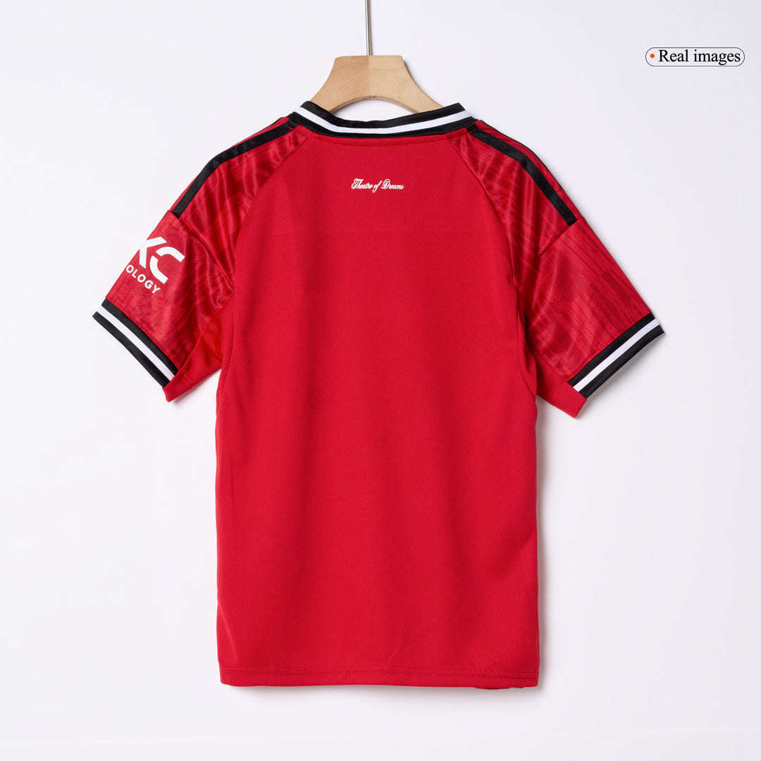 Jeugd Manchester United Thuis Tenue 2025/26