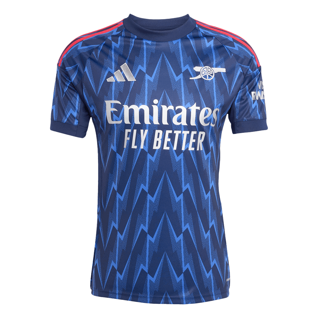 ØDEGAARD #8 Heren Arsenal Uit Voetbalshirt 2025/26 - foto 12