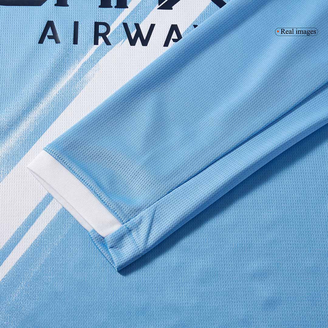 Heren Manchester City Thuis Lange Mouwen Voetbalshirt 2025/26
