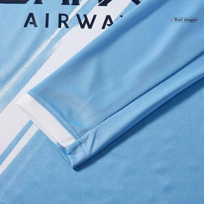 Heren Manchester City Thuis Lange Mouwen Voetbalshirt 2025/26