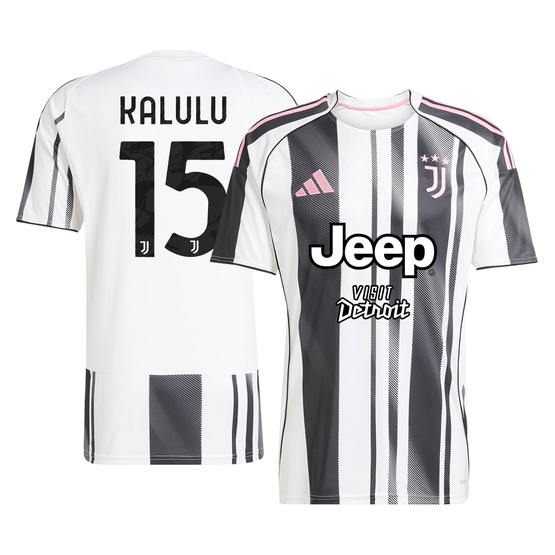 KALULU #15 Heren Juventus Thuis Voetbalshirt 2025/26
